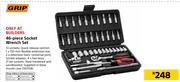 Grip 46 Piece Socket Wrench Set
