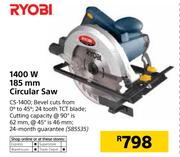 Ryobi 1400W 185mm Circular Saw