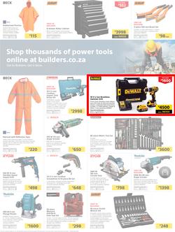 Builders Western Cape : The Best Deals On The Widest Range (23 Oct - 18 Nov 2018), page 13