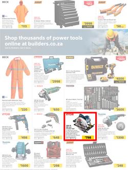 Builders Western Cape : The Best Deals On The Widest Range (23 Oct - 18 Nov 2018), page 13