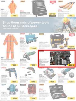 Builders Western Cape : The Best Deals On The Widest Range (23 Oct - 18 Nov 2018), page 13