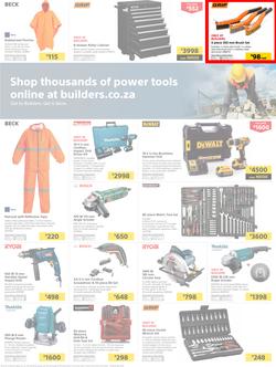 Builders Western Cape : The Best Deals On The Widest Range (23 Oct - 18 Nov 2018), page 13