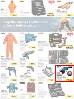 Builders Western Cape : The Best Deals On The Widest Range (23 Oct - 18 Nov 2018), page 13