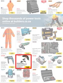 Builders Western Cape : The Best Deals On The Widest Range (23 Oct - 18 Nov 2018), page 13
