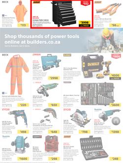 Builders Western Cape : The Best Deals On The Widest Range (23 Oct - 18 Nov 2018), page 13