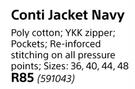 Ross Conti Jacket Navy