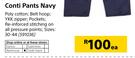 Ross Conti Pants Navy-Each