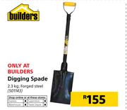 Builders Digging Spade