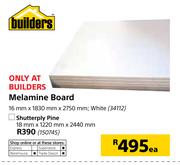 Shutterply Pine-18mm x 1220mm x 2440mm Each