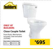 Builders Close Couple Toilet
