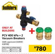 Builders PVC 400 Kpa + 2 Vacuum Breakers