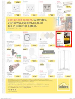 Builders Western Cape : The Best Deals On The Widest Range (23 Oct - 18 Nov 2018), page 16