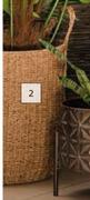 DH Seagrass Basket With Handles 400mm x 400mm x 500mm