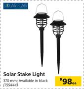 Solar Flair Solar Stake Light-Each