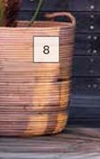OA Bamboo Planter-400mm (h) x 400mm (dia)