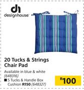 Design House 5 Tucks & Handle Box Cushion