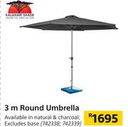 Kalahari Shade 3m Round Umbrella