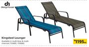 Design House Kingsteel Lounger-Each