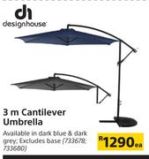 Design House 3m Cantilever Umbrella-Each