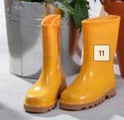 Summer Yellow Marina Gumboots Sizes 4-7