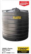 Plastex 2500Ltr Best Tanque