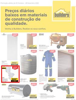 Builders Tete : Everyday Low Prices On Quality Building Materials (20 October - 28 December 2020), page 1