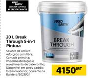 Fired Earth 20Ltr Breakthrough 5-In-1 Pintura