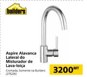 Builders Aspire Alavanca Lateral do Misturador de Lava-Loiça