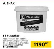 A. Shak 5Ltr Plasterkey