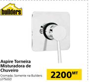 Builders Aspire Torneira Misturadora de Chuveiro