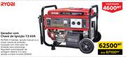 Ryobi Gerador com Chave de Ignicao 7.5 Kva RG7900