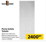 Solid Doors Porta Solida Toledo-2032mm X 813mm