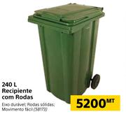 240Ltr Recipente Com Rodas