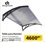 Design House Toldo Para Paredes (Bronze)