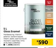 Fired Earth Gloss Enamel-5Ltr