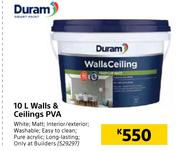 Duram Walls & Ceilings PVA-10Ltr