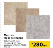 Mercury Floor TIle Range 350mm x 350mm-Per Sqm
