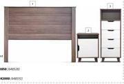 Home & Kitchen Tall Boy-450mm x 450mm x 1200mm