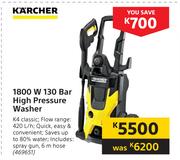 Karcher 1800 W 130Bar High Pressure Washer