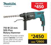 Makita 710W 22mm SDS Plus Rotary Hammer M8700B