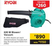Ryobi 630W Blower/ Vacuum BL 3500