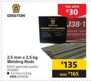 Disston 3.2mm Welding Rods-5.0Kg