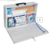 Levtrade First Aid Kits (Metal Box-Office Use)