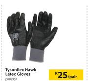 Tysonflex Hawk Latex Gloves-Per Pair