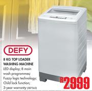 Defy 8Kg Top Loader washing Machine 