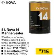 Nova 14 Marine Sealer (Gloss)-1Ltr 