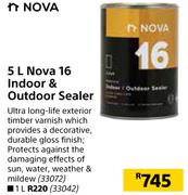 Nova 16 Indoor & Outdoor Sealer-5Ltr