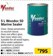 Woodoc 50 Marine Sealer Clear -5Ltr