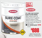 Plascon 20Ltr Sure Coat Solvent Based Plaster Primer