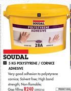 Soudal 5Kg Polystyrene/Cornice Adhesive